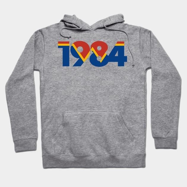 1984 Hoodie by Bunny Prince Design